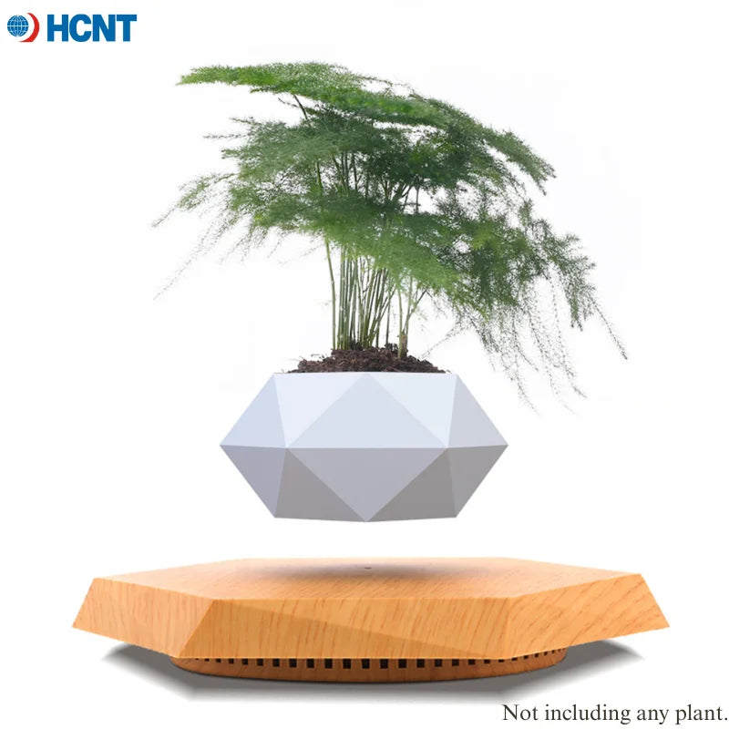 Magnetic Levitating Plant Pot base detail