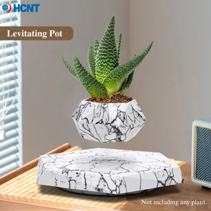Magnetic Levitating Plant Pot design detail