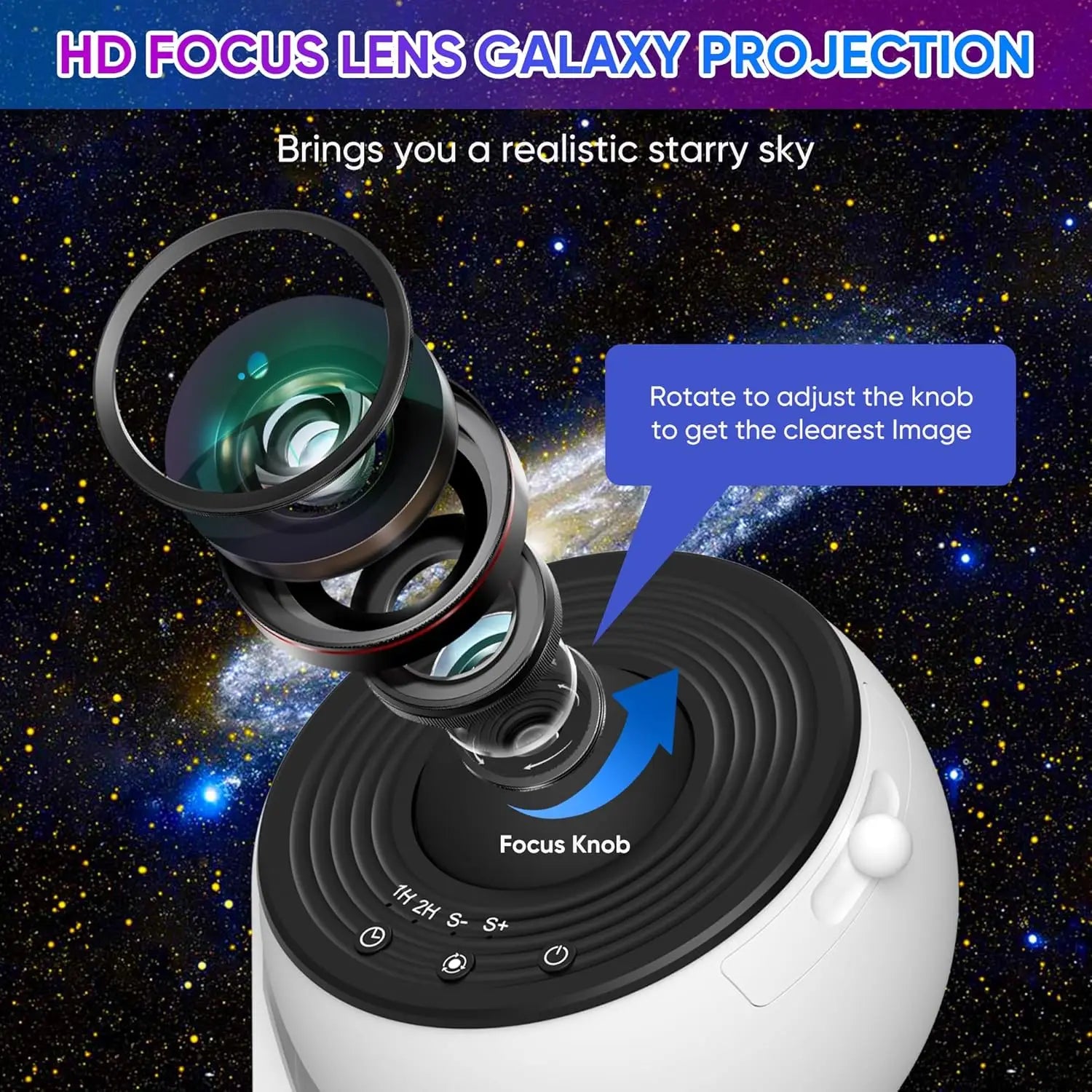 Planetarium Star Projector nebula projection effect