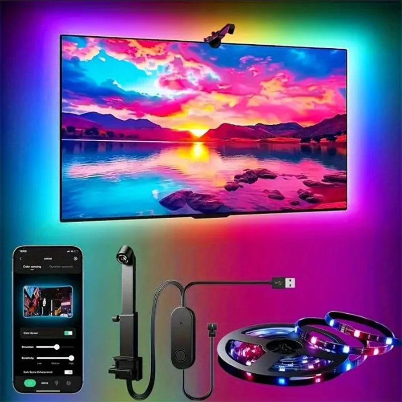 TV Ambient LED Backlight Kit real product photo