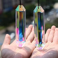 Rainbow Prism Sun Catcher real product photo
