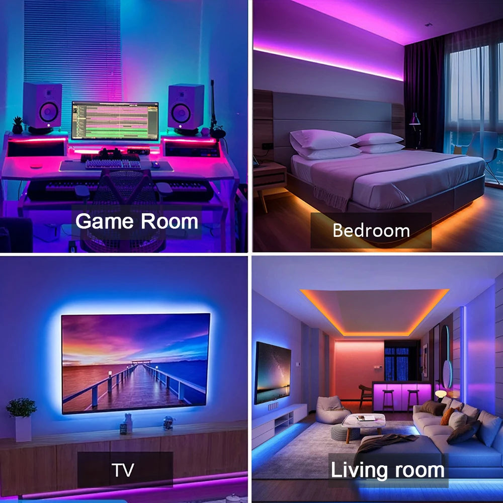 App control for RGB LED strip lights