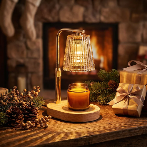 Candle Warmer Lamp glass shade detail