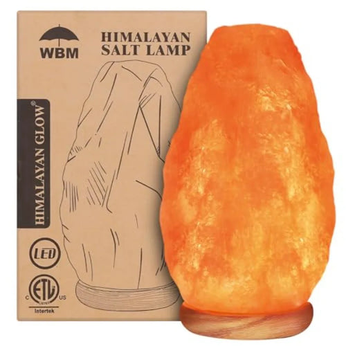 Himalayan Salt Lamp with Touch Dimmer