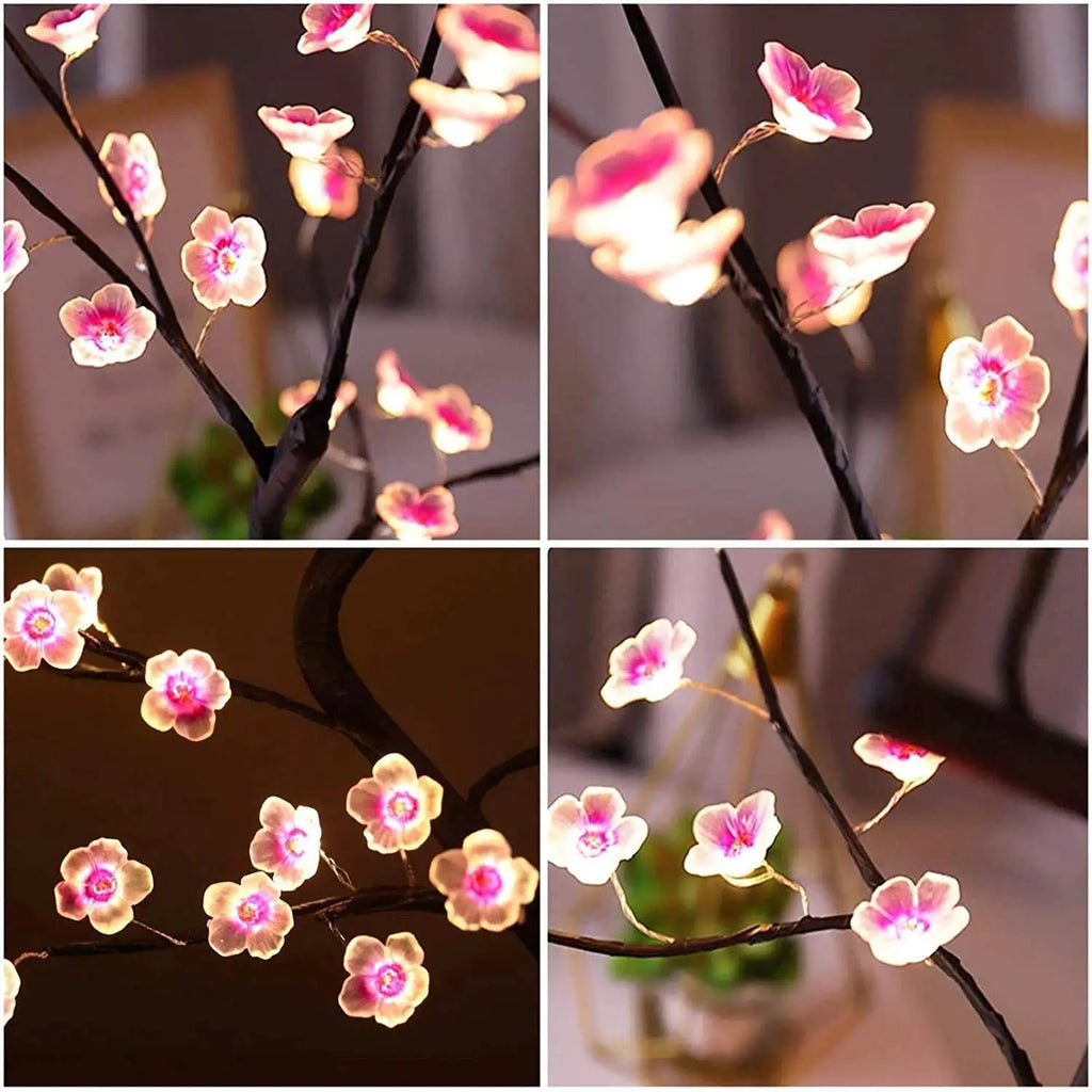 Cherry Blossom Tree Lamp touch switch base