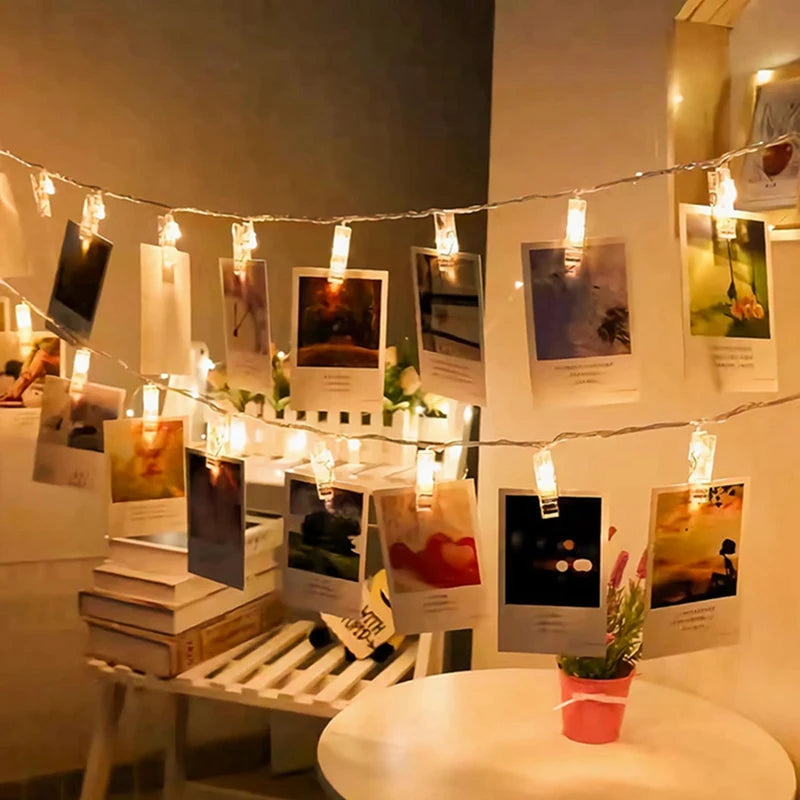 Warm Fairy String Lights real product photo