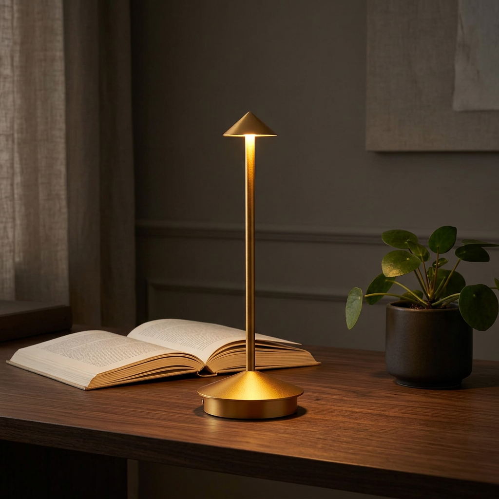 Slim Rechargeable Touch Desk Lamp